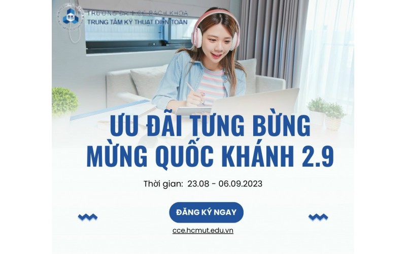 CHƯƠNG TRÌNH ƯU ĐÃI TƯNG BỪNG - MỪNG QUỐC KHÁNH 2-9